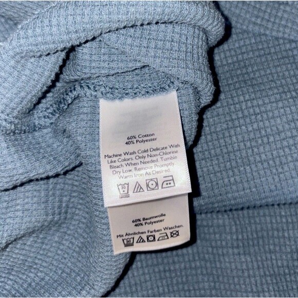 Women's Long Sleeve Waffle Thermal Tee TXL Eddie Bauer - Picture 3 of 8